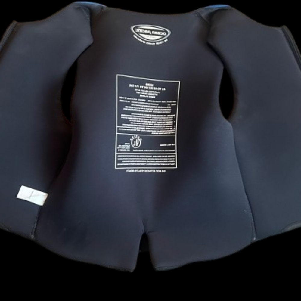 Ocean Pacific (OP) Neoprene Men’s Ski Vest – Blue/Black – Size XL - Picture 7 of 9